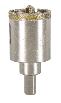 Коронка алмазная Вихрь по керамограниту/керамике, 35 мм-Tehinstrument
