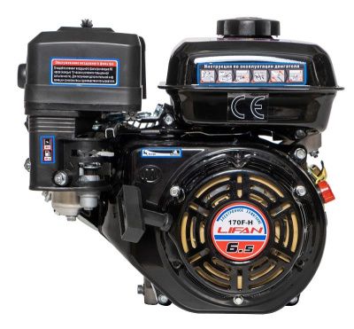 Двигатель Lifan 170F-H, вал ?19мм-Tehinstrument