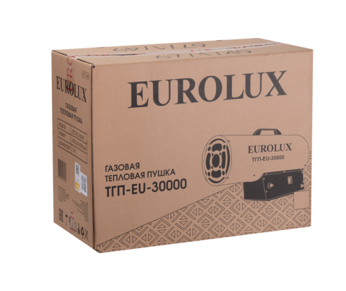 Тепловая газовая пушка Eurolux ТГП-EU-30000-Tehinstrument