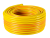 Шланг Вихрь поливочный ПВХ усиленный, пищевой трехслойный армированный 1/2", 50м (жёлтый)-Tehinstrument