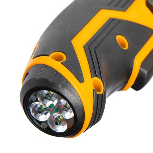 Отвертка DENZEL CSL-3,6-01, с аккумулятором 3.6 В Li-Ion, 1.3 Ач, 200 об/мин, с аксессуарами-Tehinstrument