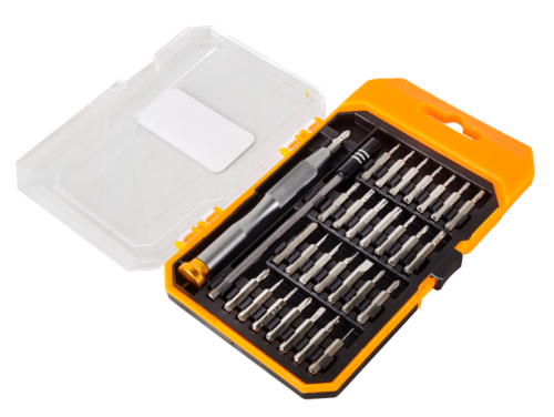Отвертка Вихрь прецизионная с набором насадок, 31 предмет в кейсе-Tehinstrument