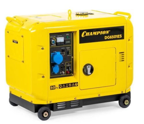 Дизельный генератор CHAMPION DG6501ES+ATS-Tehinstrument