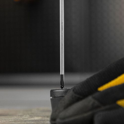 Отвертка, PH0х75 мм, S2, 3к рукоятка Denzel-Tehinstrument