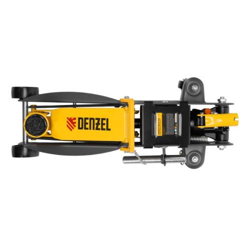 Домкрат гидравлический подкатной с фиксатором, 2,8 т, 135-385 мм Denzel-Tehinstrument