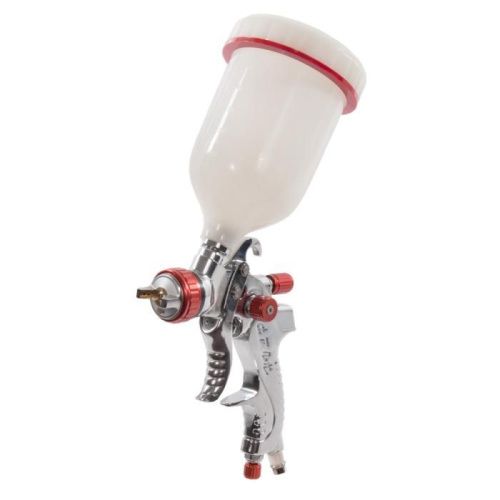 Краскопульт пневматический QUATTRO ELEMENTI с верхним бачком 600 мл, сопло 1,4 мм, HVLP, р сопло 1,4 мм, HVLP, разъем EURO, Профи-Tehinstrument