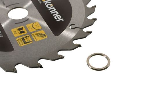Пильный диск по дереву 160x20/16мм, 24 зубьев, Hanskonner-Tehinstrument