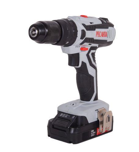 Дрель-шуруповерт аккумуляторная Ресанта ДА-18-2ЛК-У-Tehinstrument