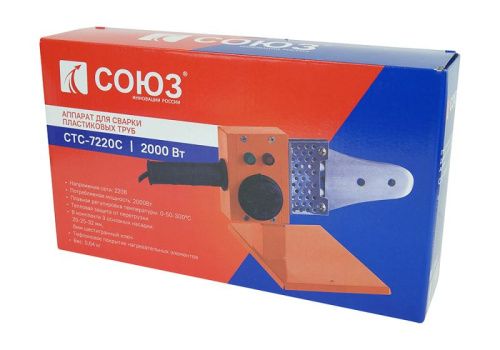 Аппарат для сварки пластиковых труб СОЮЗ СТС-7220С-Tehinstrument