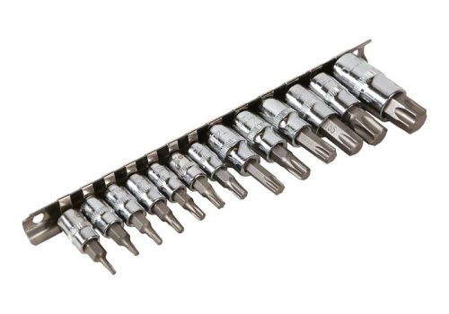Набор головок Torx, 1/2", 1/4", 3/8", 55мм, 13шт, S2  Sturm-Tehinstrument