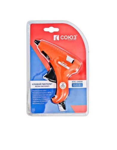 Пистолет клеевой 160 Вт СОЮЗ-Tehinstrument