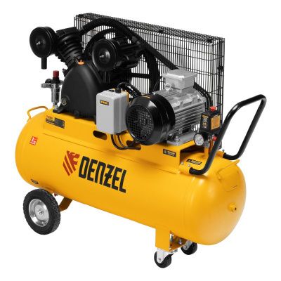 Компрессор воздушный ременной привод Denzel CV 4000-T/100-Tehinstrument