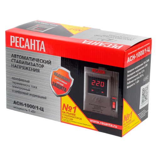 Стабилизатор напряжения РЕСАНТА АСН-1000/1-Ц-Tehinstrument
