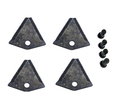 Комплект сегментных ножей для роторных косилок ЗАРЯ и аналогичных моделей-Tehinstrument