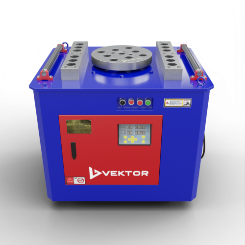 Станок для гибки арматуры Vektor GW40М с электронным блоком управления (ЧПУ)-Tehinstrument