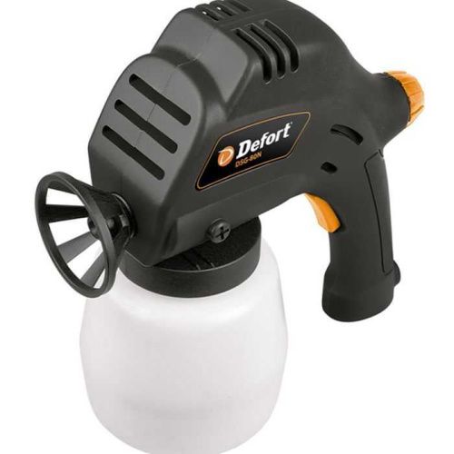 Электрический краскораспылитель Defort DSG-80N (краскопульт Дефорт 80н), 93728205-Tehinstrument