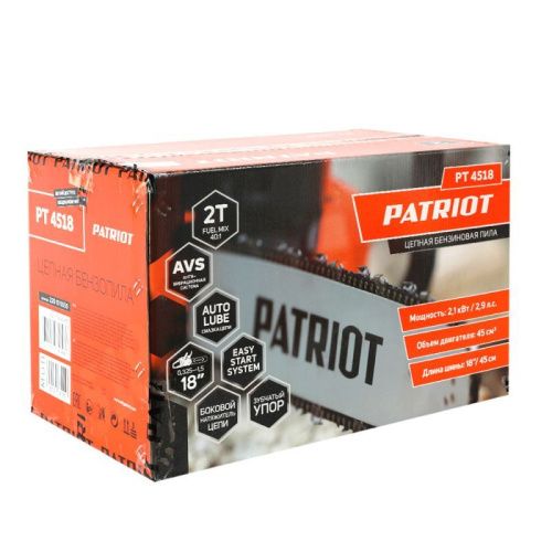 Пила цепная бензиновая Patriot PT 4518-Tehinstrument