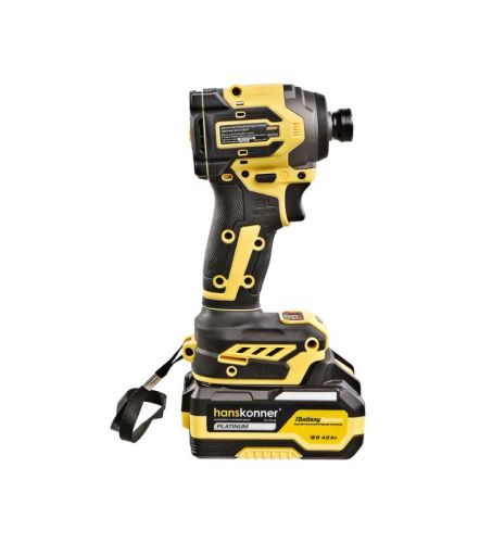 Аккумуляторный ударный винтоверт Hanskonner HCD20280BLC 1BatterySystem-Tehinstrument