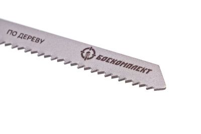 Пилки для лобзика по дереву T119B, 2 шт, 76х50мм, шаг зуба 2мм, быстрый прямой рез, HCS, БОЕКОМПЛЕКТ-Tehinstrument