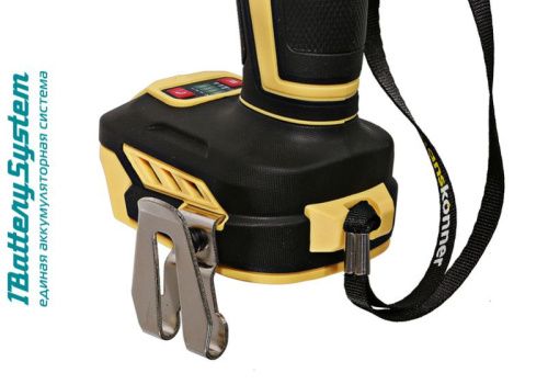 Аккумуляторный ударный винтоверт Hanskonner HCD20280BL 1BatterySystem-Tehinstrument