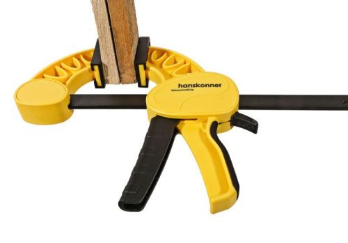 Струбцина быстрозажимная, 600мм, 180-200кгс, сжим-разжим, hanskonner-Tehinstrument