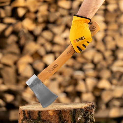 Топор кованый, 900 г, американский тип, буковая рукоятка, 430мм, EFP Denzel-Tehinstrument