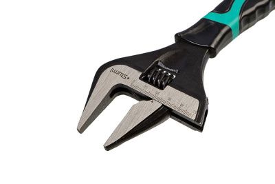 Разводной ключ с тонкими губками, 250 мм, зев 50мм, фосфатированный,  Sturm-Tehinstrument