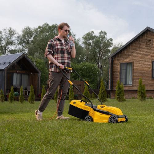 Газонокосилка электрическая Denzel GMC-1200-Tehinstrument