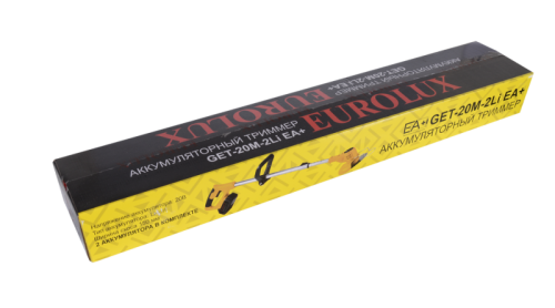 Аккумуляторный триммер GET-20M-2Li Eurolux EA+ (в комплекте 2 АКБ и ЗУ)-Tehinstrument