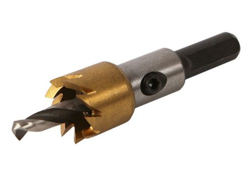 Коронка биметаллическая, 16 мм, по тонколистовому металлу, центрирующее сверло,  Sturm-Tehinstrument