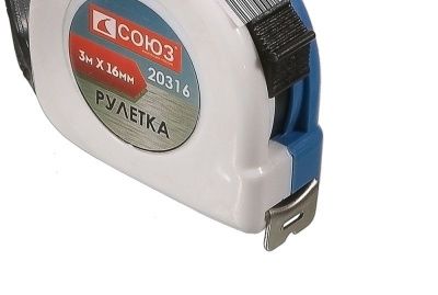 Рулетка 3х16мм, СОЮЗ-Tehinstrument