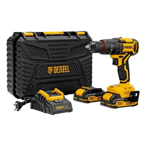 Бесщеточный аккумуляторный ударный шуруповерт Denzel CIDH-BL-20, Li-Ion, 20 В-Tehinstrument