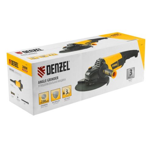 Машина шлифовальная угловая Denzel AG230-2600-Tehinstrument