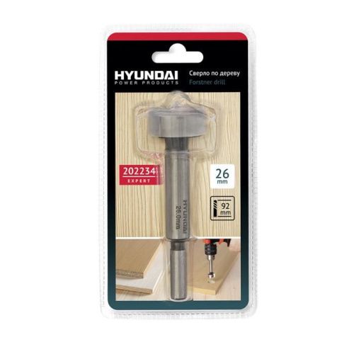Сверло по дереву форстнера 26X92 мм Hyundai-Tehinstrument