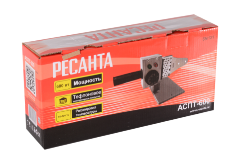 Аппарат для сварки ПВХ труб Ресанта АСПТ-600-Tehinstrument