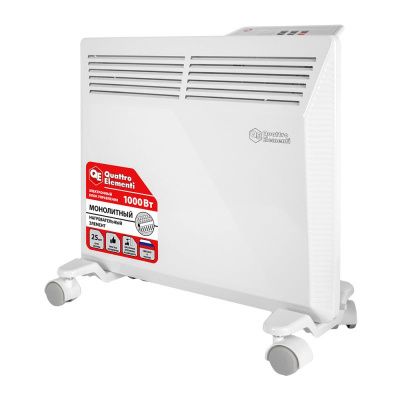 Нагреватель воздуха электрический QUATTRO ELEMENTI QE-1000KME конвекторный-Tehinstrument