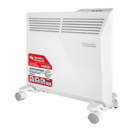 Нагреватель воздуха электрический QUATTRO ELEMENTI QE-1000KME конвекторный-Tehinstrument
