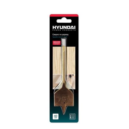 Сверло по дереву перьевое 40X152 мм Hyundai-Tehinstrument