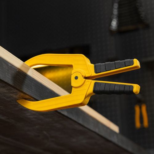 Струбцина клещеобразная, удлиненная Denzel 75 х 110 мм-Tehinstrument