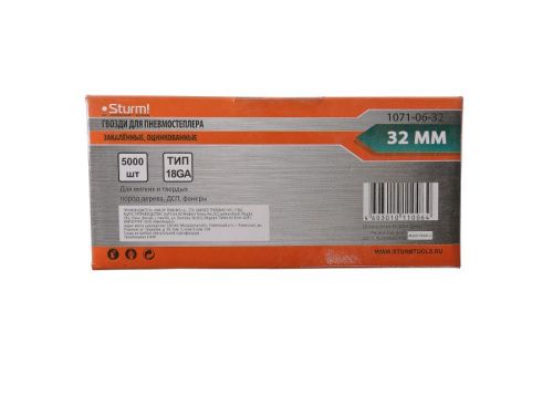 Гвозди для пневмо степлера  Sturm 1071-06-32-Tehinstrument