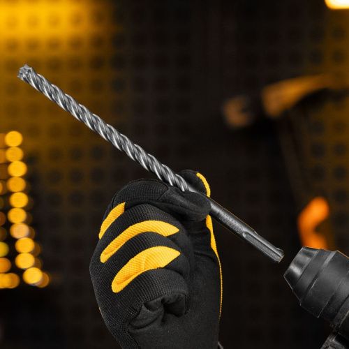 Бур по бетону, цельная крестовая пластина, 10x215 мм, SDS PLUS Denzel-Tehinstrument