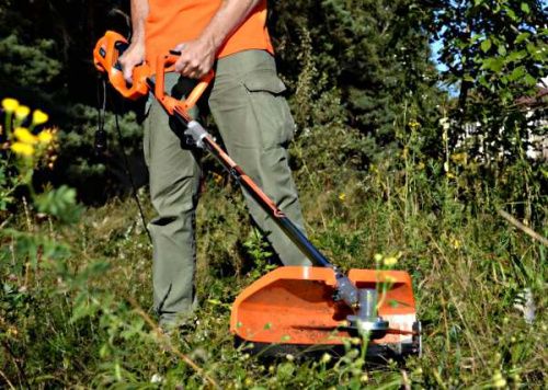 Электрокоса DAEWOO DABC 1400E (электрический триммер ДЭУ 1400Е)-Tehinstrument