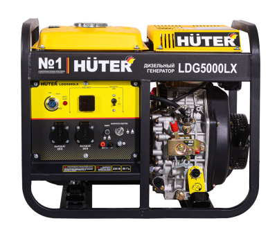 Электрогенератор дизельный LDG 5000LX Huter-Tehinstrument