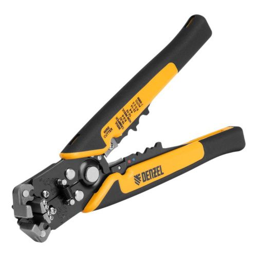 Щипцы для зачистки электропроводов 0,2-6 мм², функция обрезания проводов Denzel-Tehinstrument