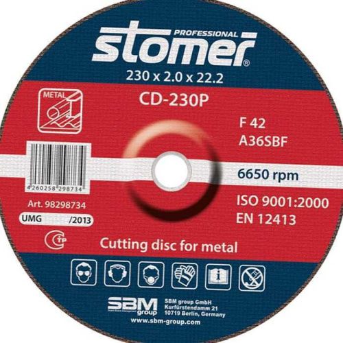 Диск отрезной Stomer CD-230P, 98298734-Tehinstrument