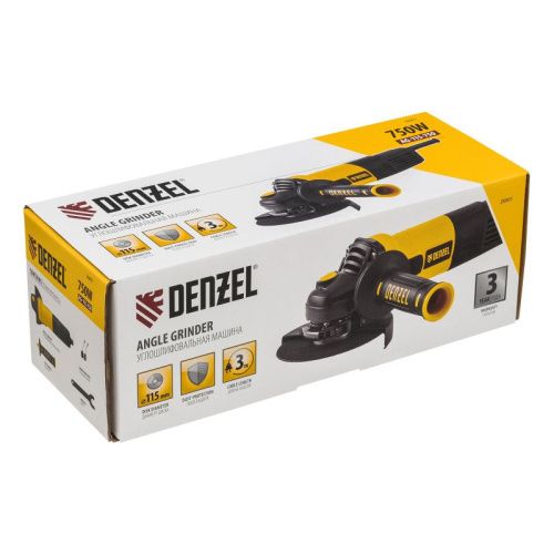 Машина шлифовальная угловая Denzel AG115-750-Tehinstrument