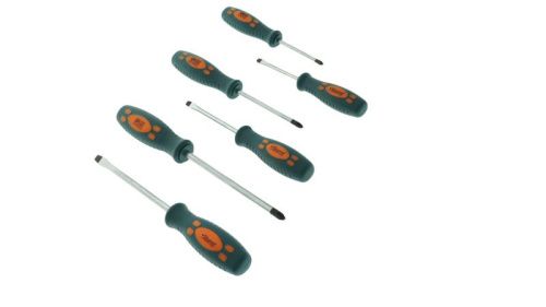 Набор отверток 6 шт, настенный держатель, CrV  Sturm-Tehinstrument