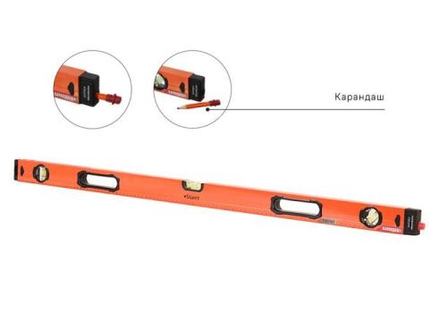 Уровень с карандашом 1000 мм,  Sturm-Tehinstrument