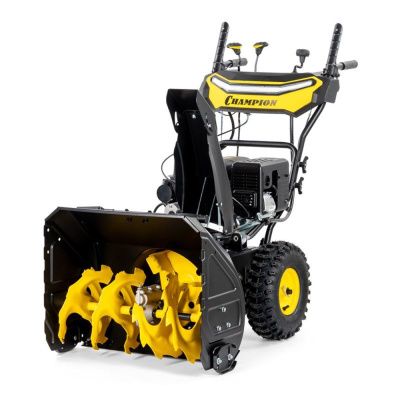 Снегоотбрасыватель CHAMPION ST763E (7лс,62см,6F/2R,колеса,3л,81кг,эл.стартер,фары,обогрев рук, зимн.-Tehinstrument