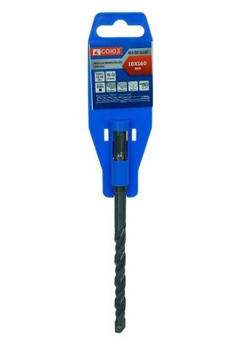 Бур SDS+ 10x160 мм с твердосплавной напайкой, СПИРАЛЬ S4 , Союз-Tehinstrument